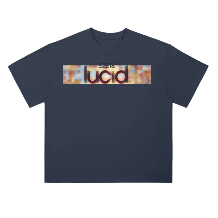 Cotton Graphic T-Shirt - Rainbow Print