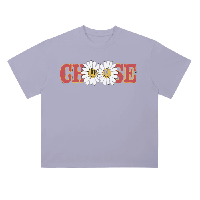 Cotton Graphic T-Shirt - Choose Print