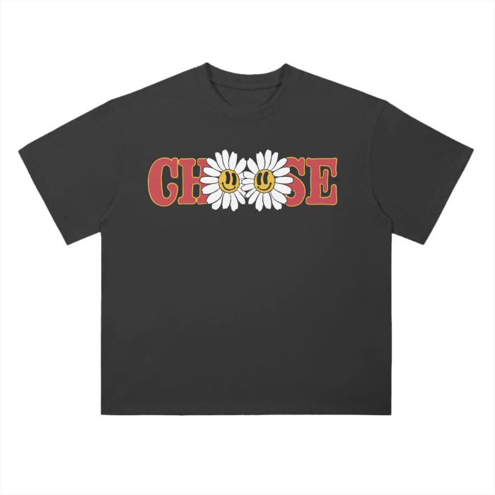 Cotton Graphic T-Shirt - Choose Print