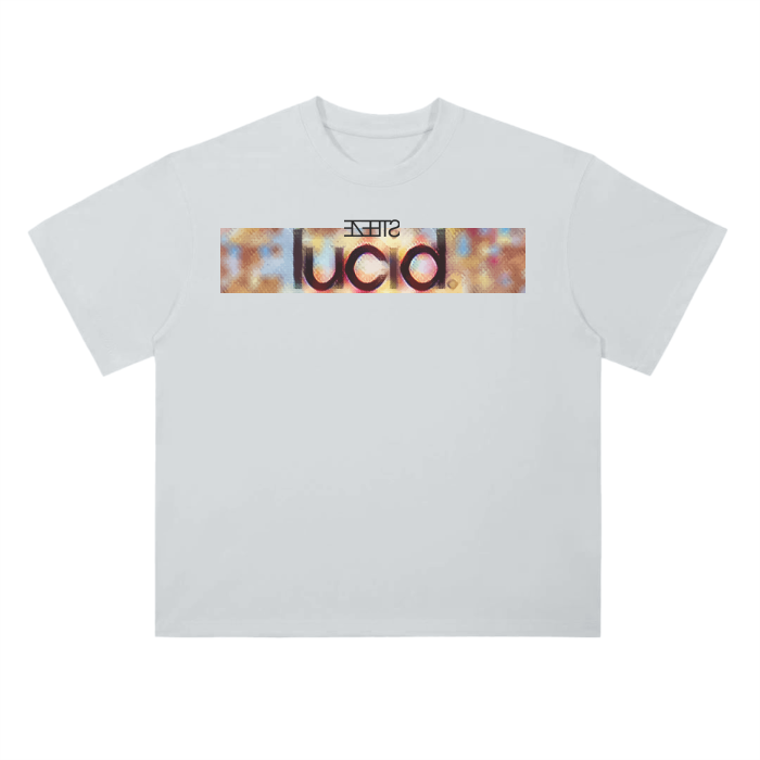 Cotton Graphic T-Shirt - Rainbow Print