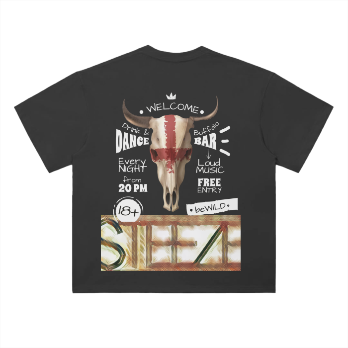 Cotton Graphic T-Shirt - Choose Print