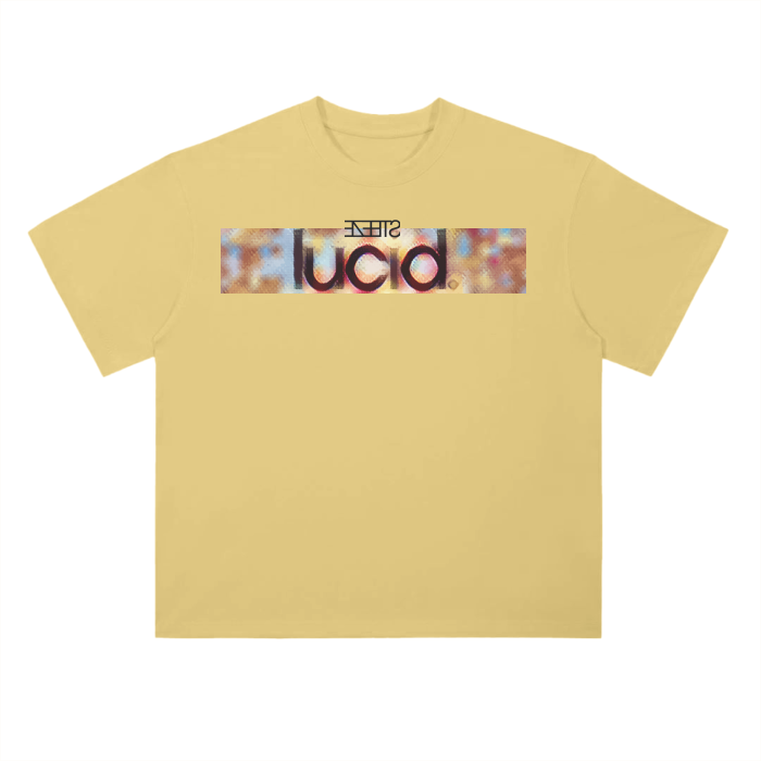 Cotton Graphic T-Shirt - Rainbow Print
