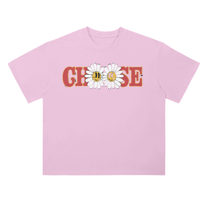 Cotton Graphic T-Shirt - Choose Print